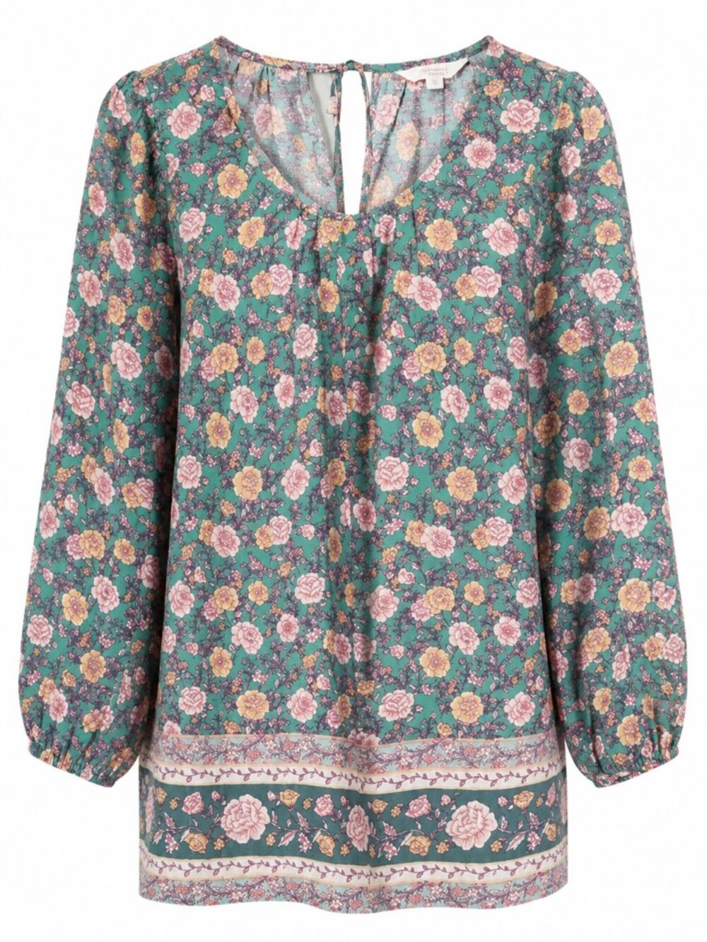 LC Lauren Conrad Dainty Garden Floral Top Large